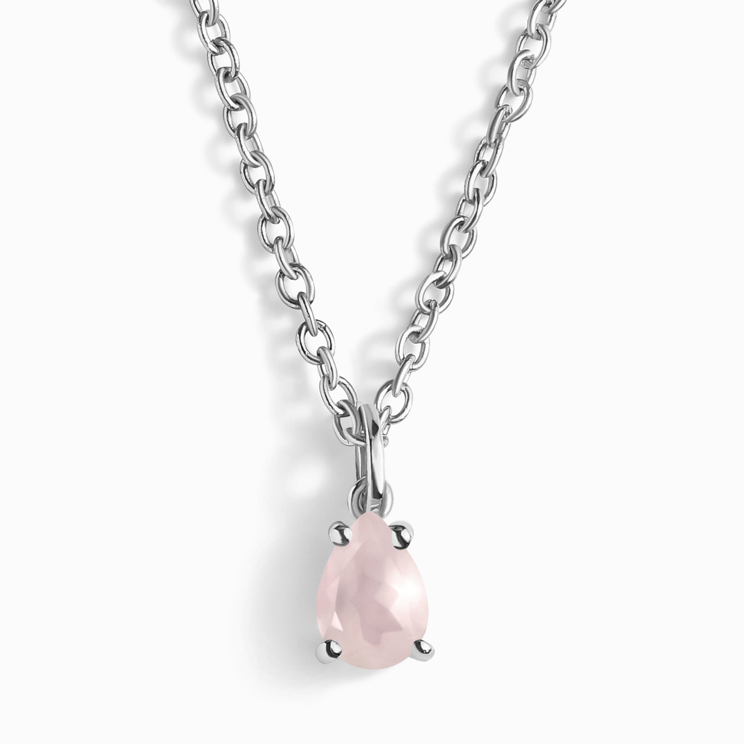 Rose Quartz Necklace - Worthiness