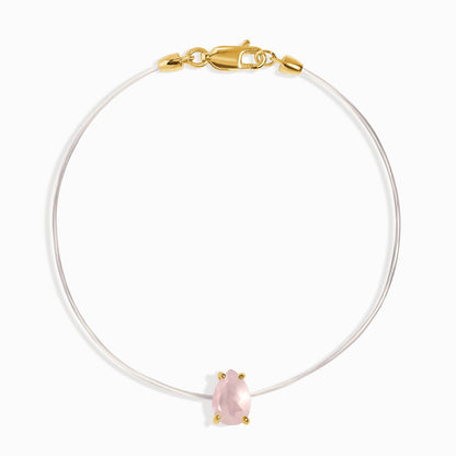 Bracelet en quartz rose - Floating Sway