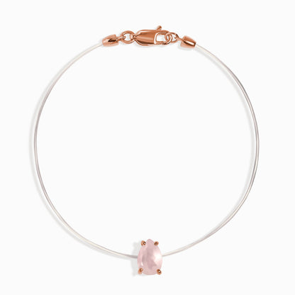 Bracelet en quartz rose - Floating Sway
