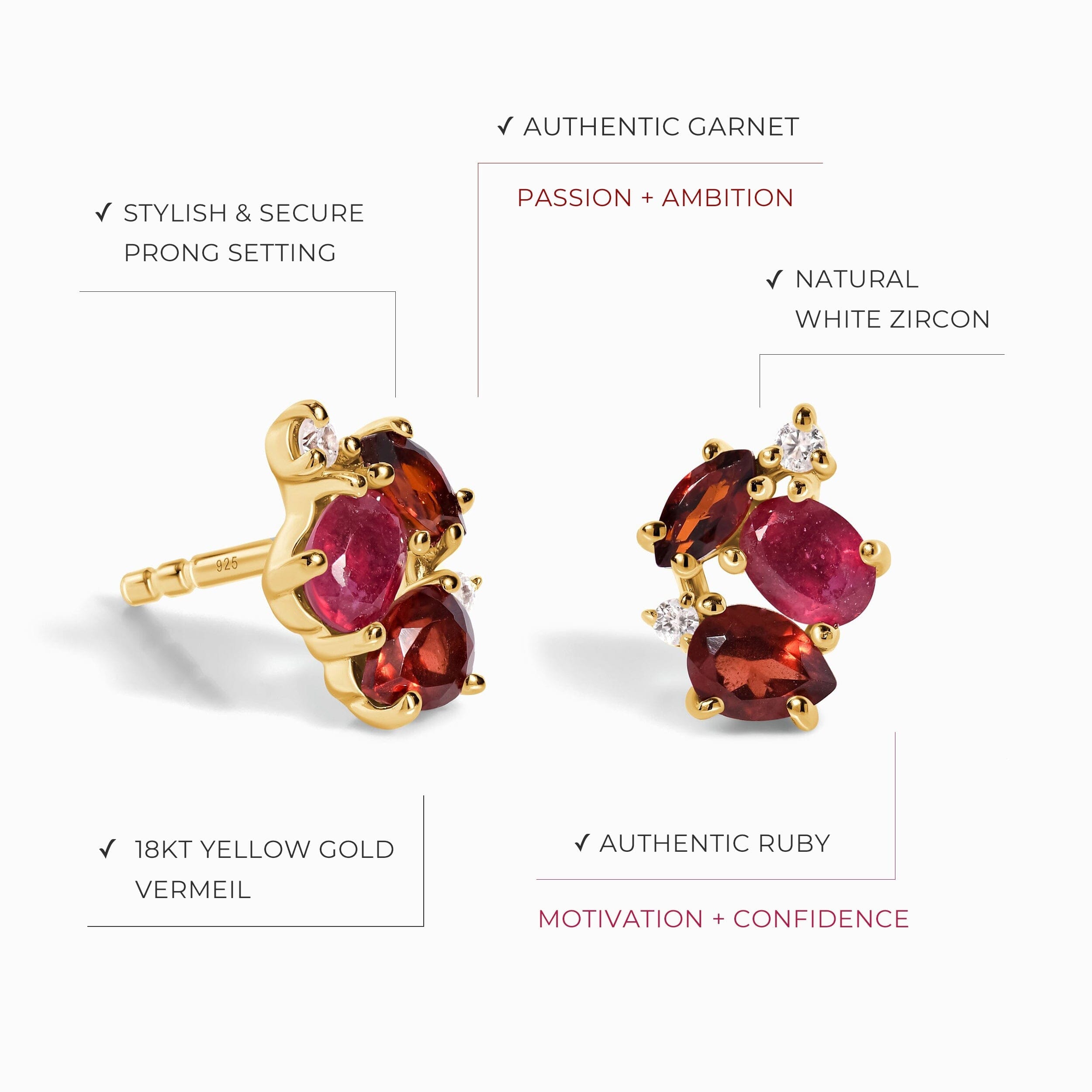 She's Remarkable (Ruby & Garnet) - Gift Set