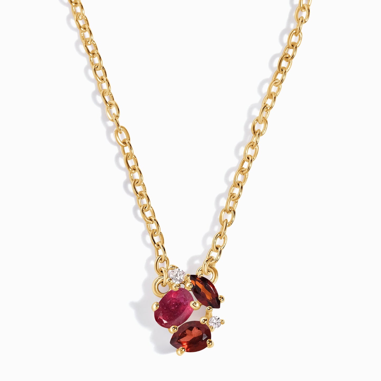 Collier Rubis Grenat - Orion