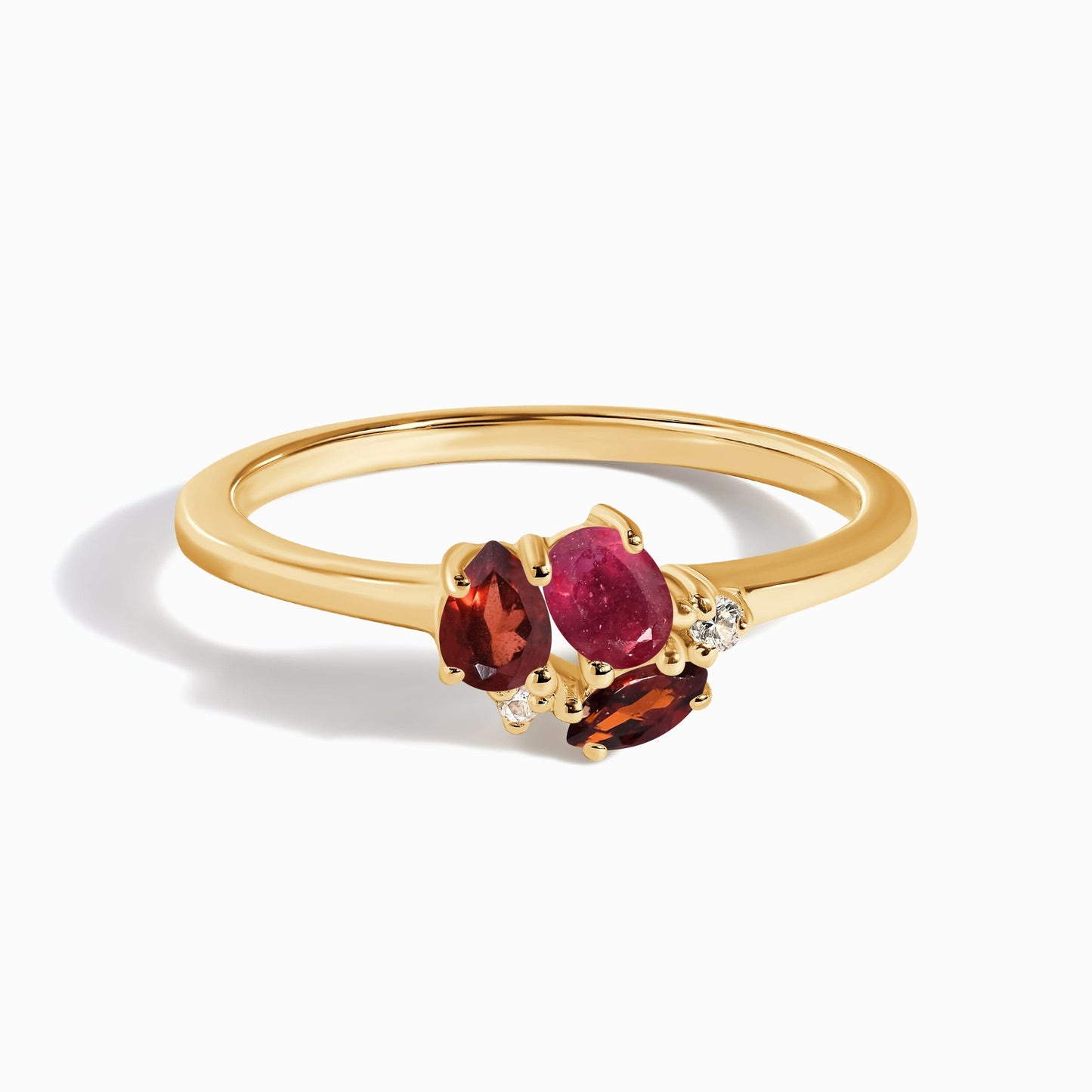 Bague Rubis Grenat - Orion