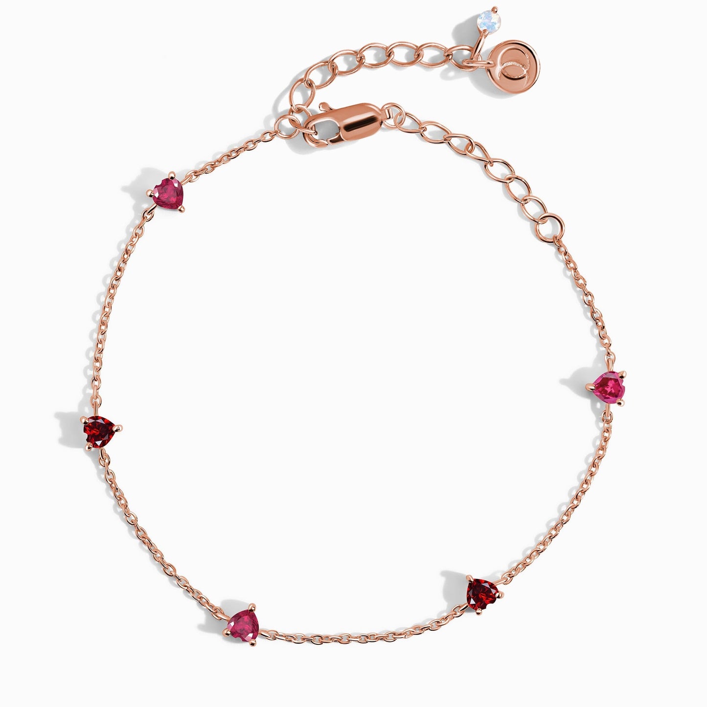 Bracelet Rubis Grenat - Jamais sans toi