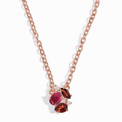 Collier Rubis Grenat - Orion