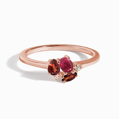 Bague Rubis Grenat - Orion