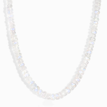 Beads Necklace - Moonstone
