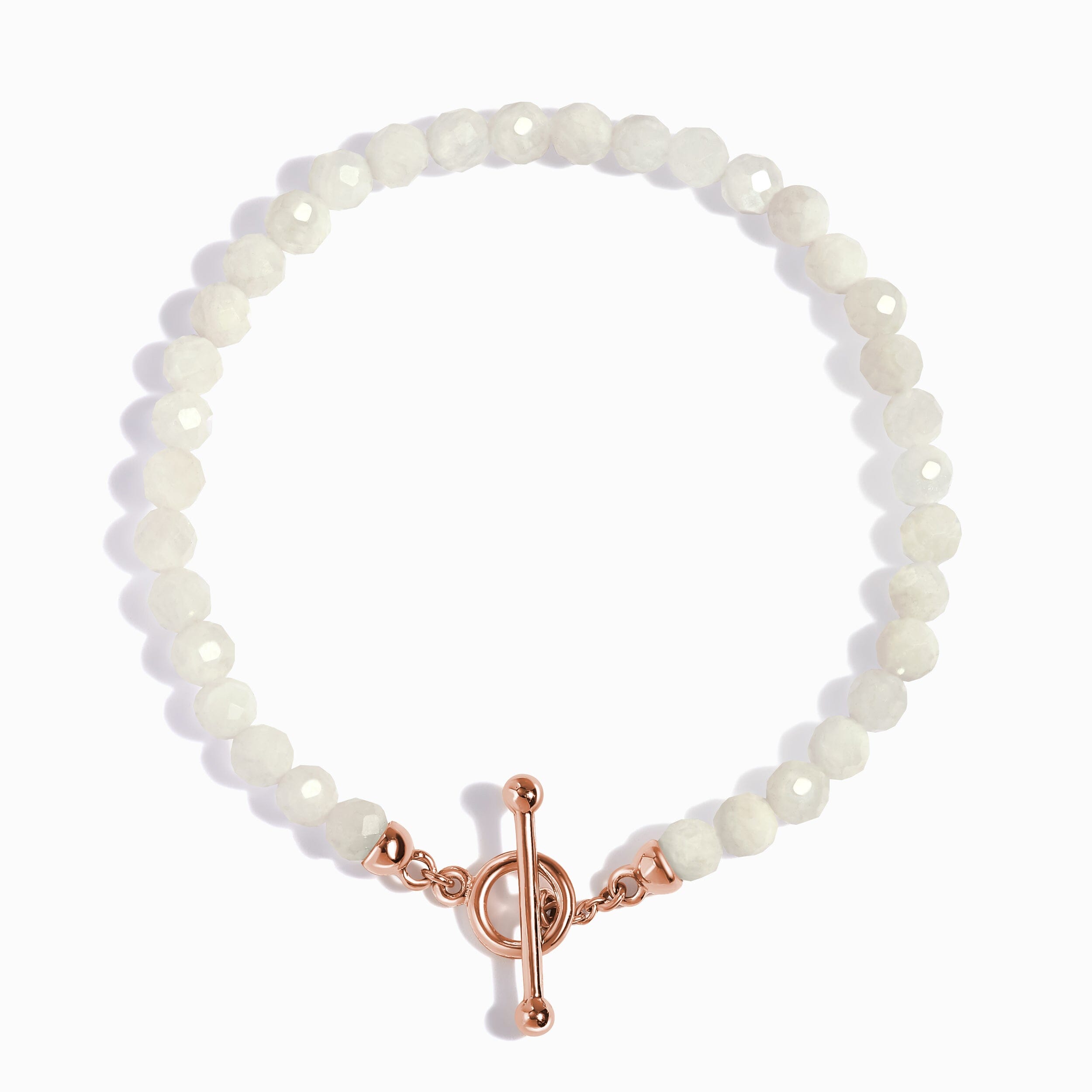 White Moonstone T-Lock Beads Bracelet - Raise Your Vibrations