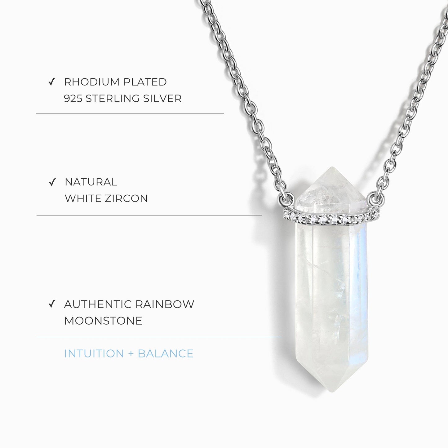 Collier en pierre de lune - Supernal