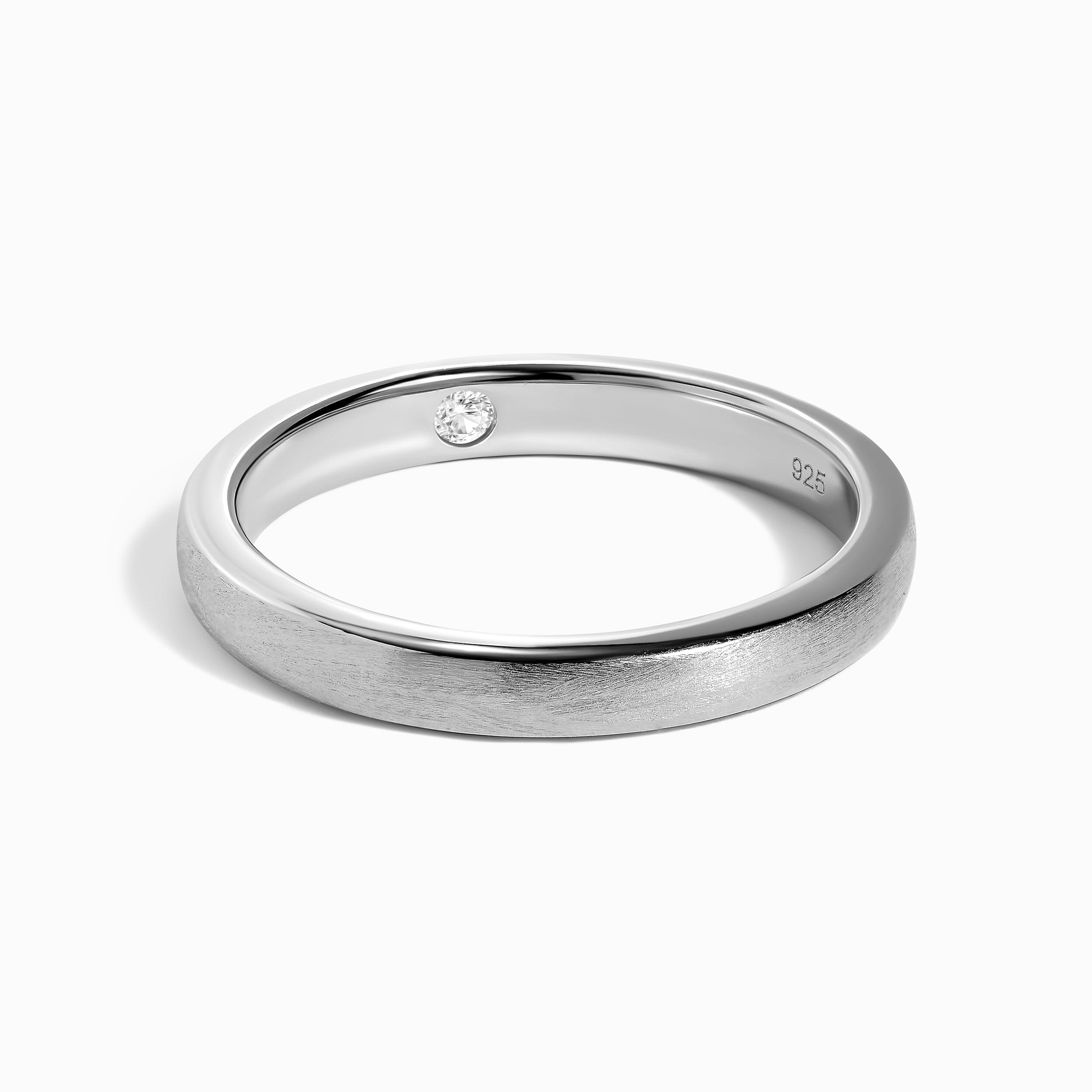 White Zircon Unisex Ring - Unexpected