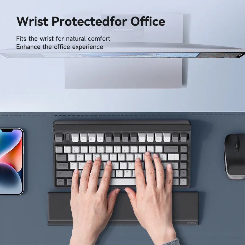 Keyboard Wrist Pad with Storage