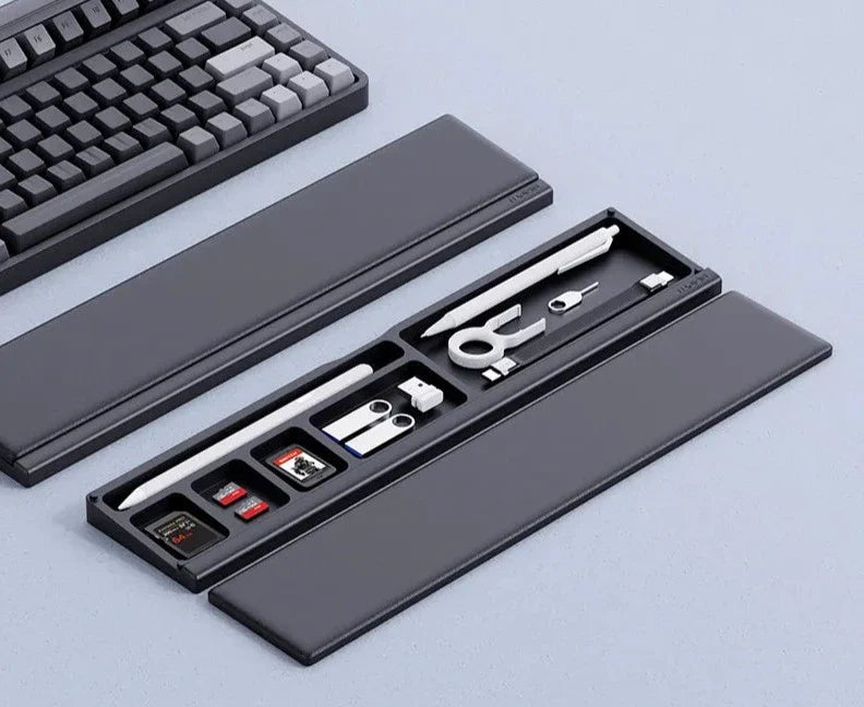 Keyboard Wrist Pad with Storage