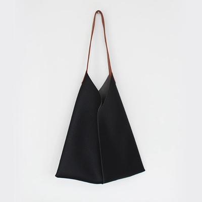 Soft PU Leather Crossbody Tote Bag | Minimalist Tote Bag
