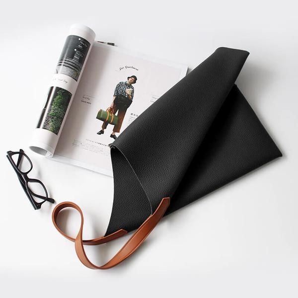 Soft PU Leather Crossbody Tote Bag | Minimalist Tote Bag