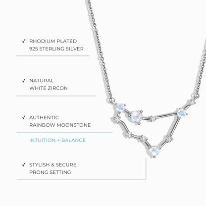 Constellation du Capricorne et onyx noir