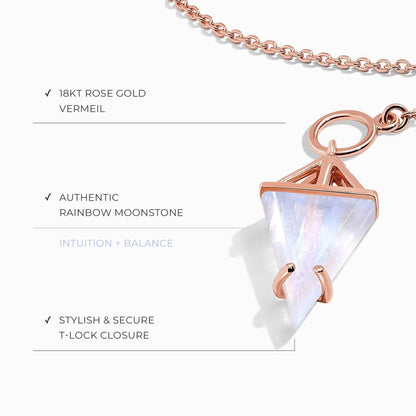Collier en pierre de lune - Heroine T Lock