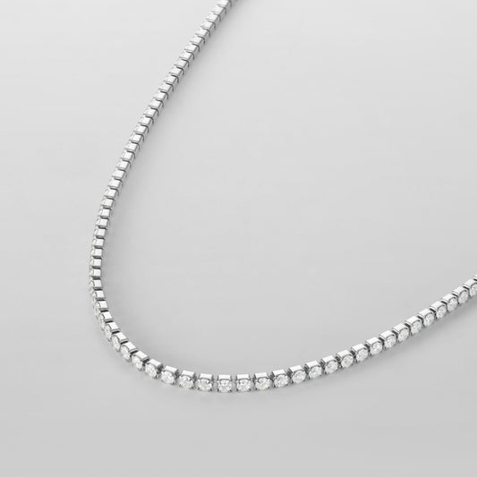 Minimal Tennis Necklace