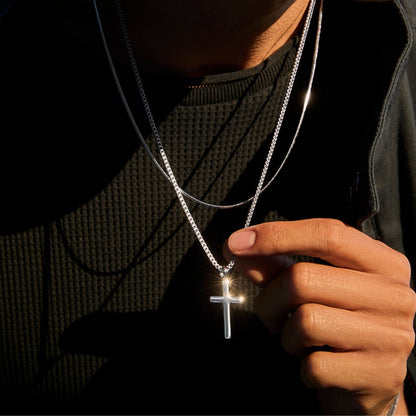 Classic Cross Necklace Duo