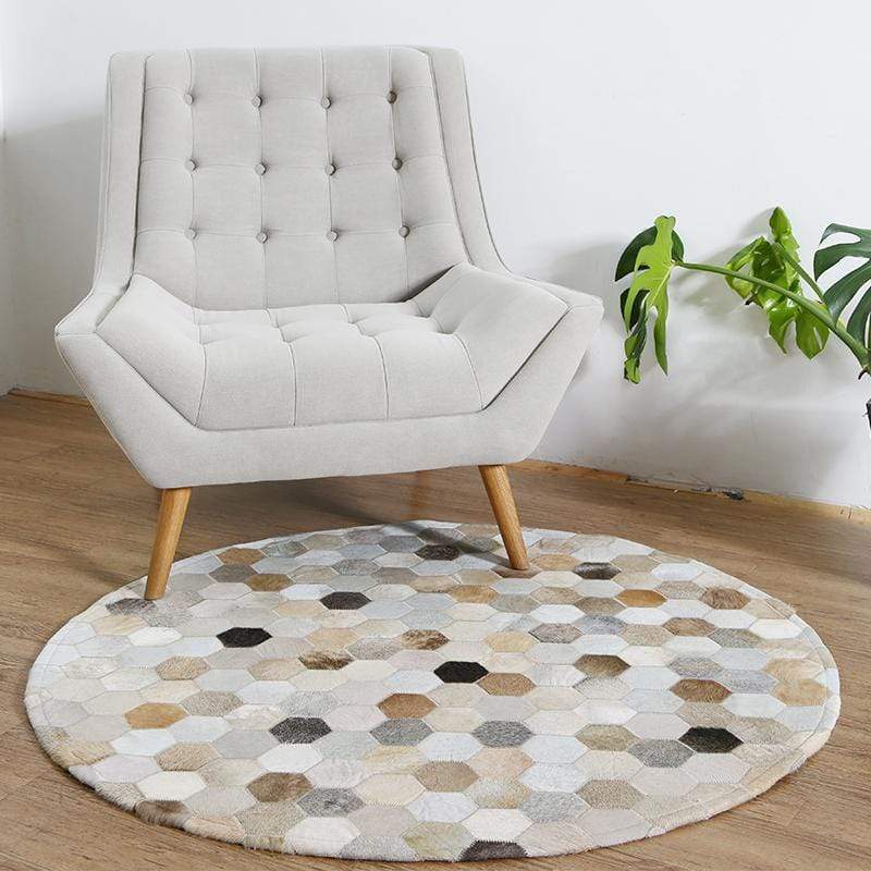 Tapis en peau de vache Serendipity 