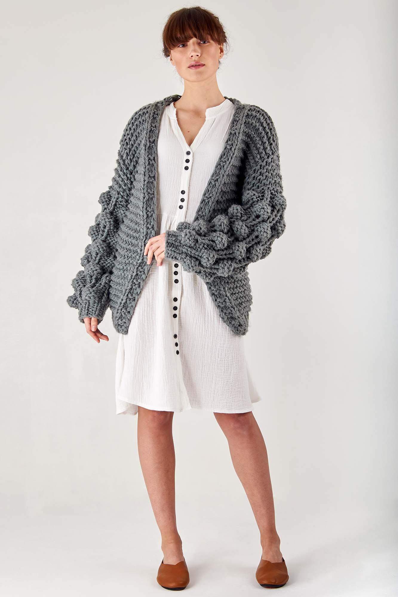 Super Chunky Knit Cardigan | Chunky Knit Sweater