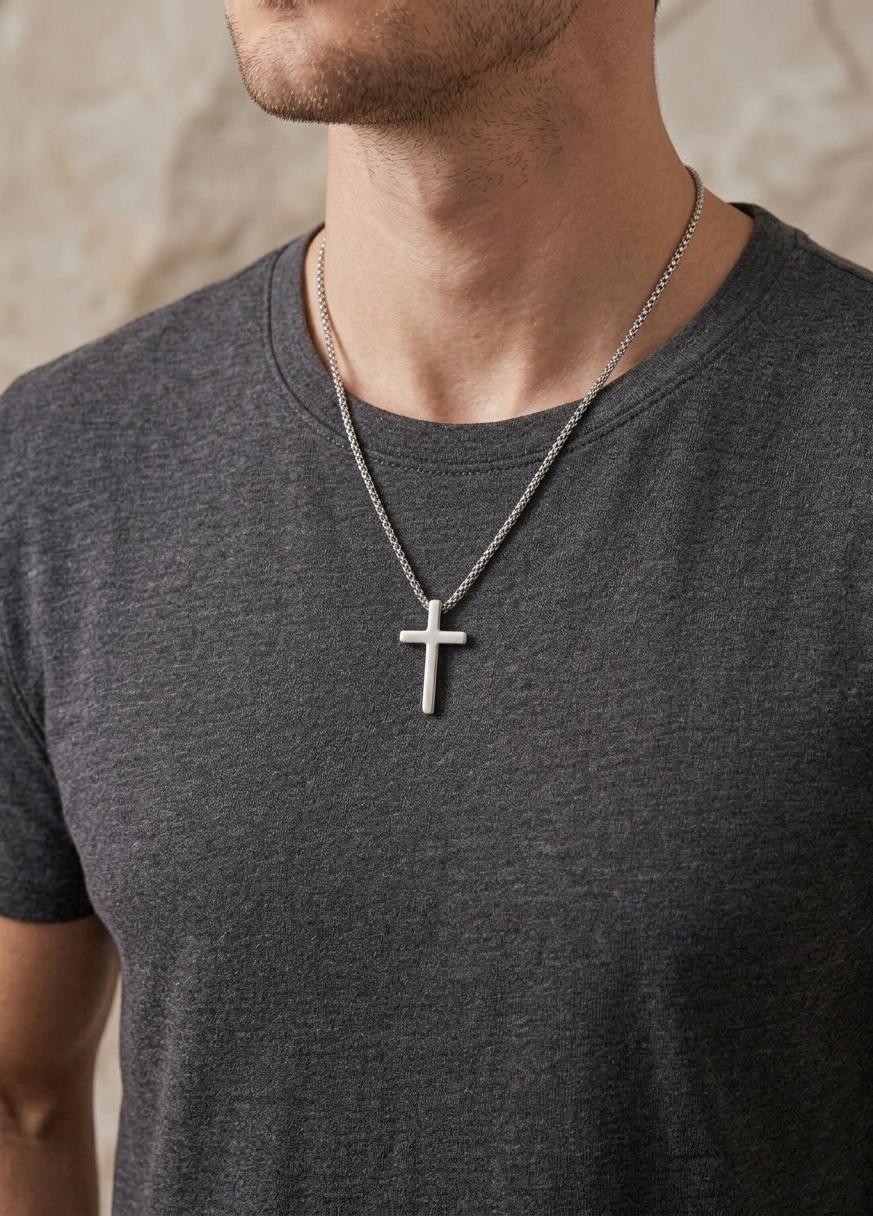 Personalized Men Women Boys Girls Christian Catholic Pendant Baptism Confirmation Birthday Gift for Him Her Custom Engraved
