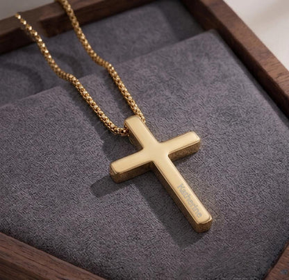 Personalized Men Women Boys Girls Christian Catholic Pendant Baptism Confirmation Birthday Gift for Him Her Custom Engraved