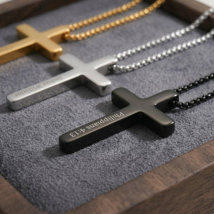 Personalized Men Women Boys Girls Christian Catholic Pendant Baptism Confirmation Birthday Gift for Him Her Custom Engraved