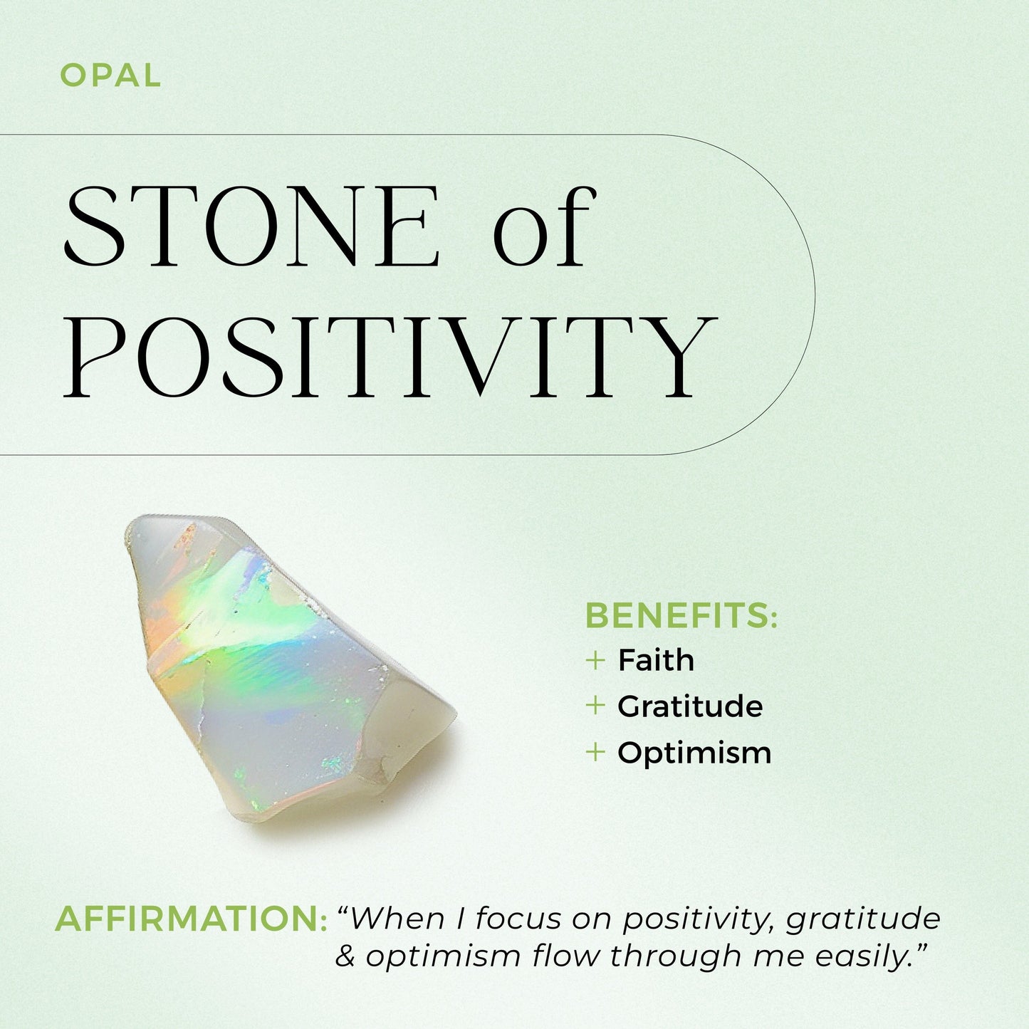 Bracelet Opale - Sway « Positivity »