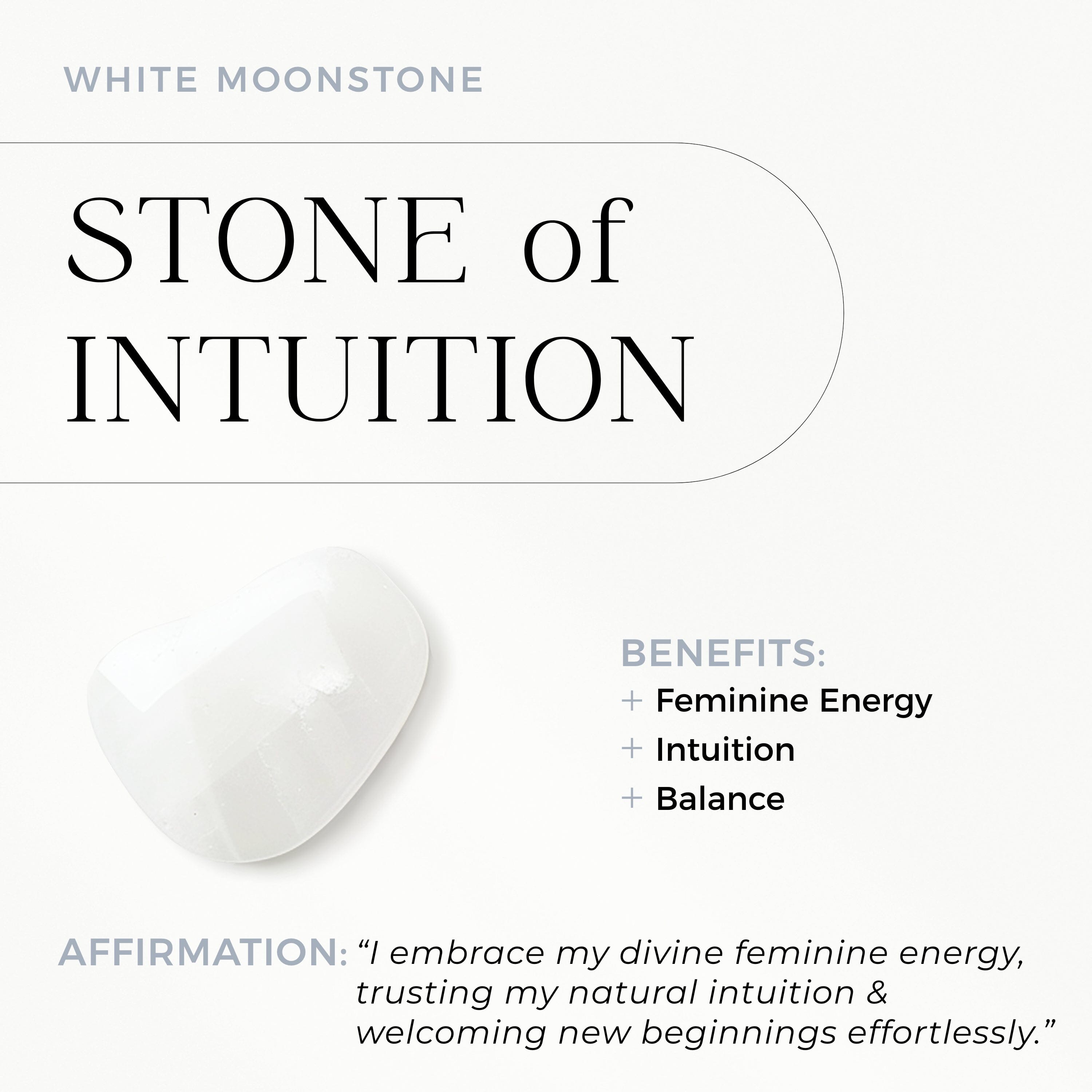 White Moonstone T-Lock Beads Bracelet - Raise Your Vibrations