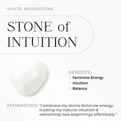 White Moonstone T-Lock Beads Bracelet - Raise Your Vibrations