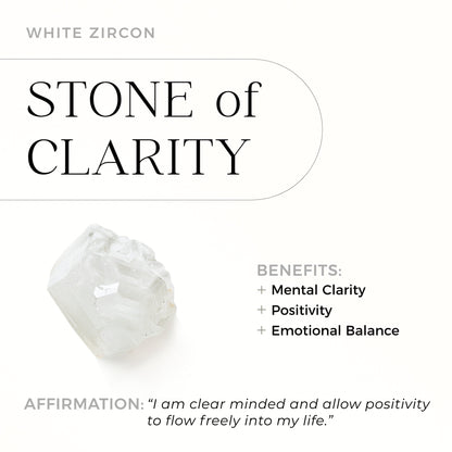 Boucles d'oreilles en zircon blanc - Créoles Sirius