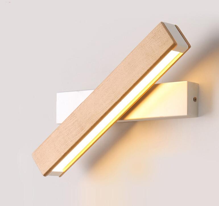Lampe LED rotative moderne et nordique