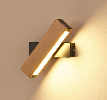 Lampe LED rotative moderne et nordique