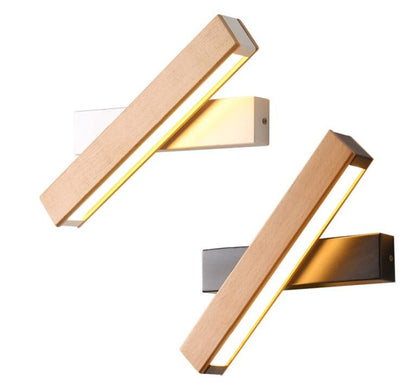 Lampe LED rotative moderne et nordique