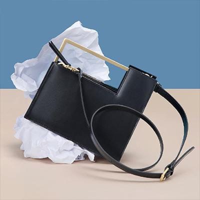 The Ortho | A Modern Minimalist Orthogonal Handbag and Purse