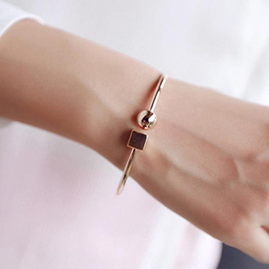 Bracelet géométrique