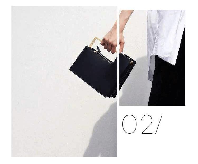 The Ortho | A Modern Minimalist Orthogonal Handbag and Purse