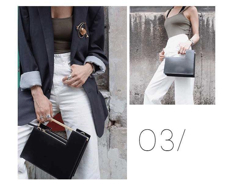 The Ortho | A Modern Minimalist Orthogonal Handbag and Purse