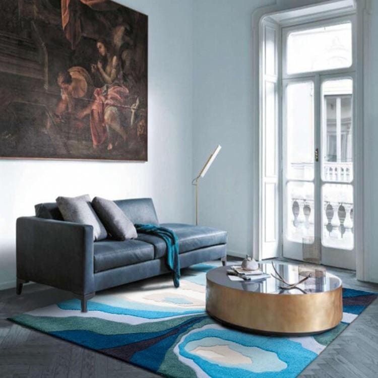 Ocean Contour Rug