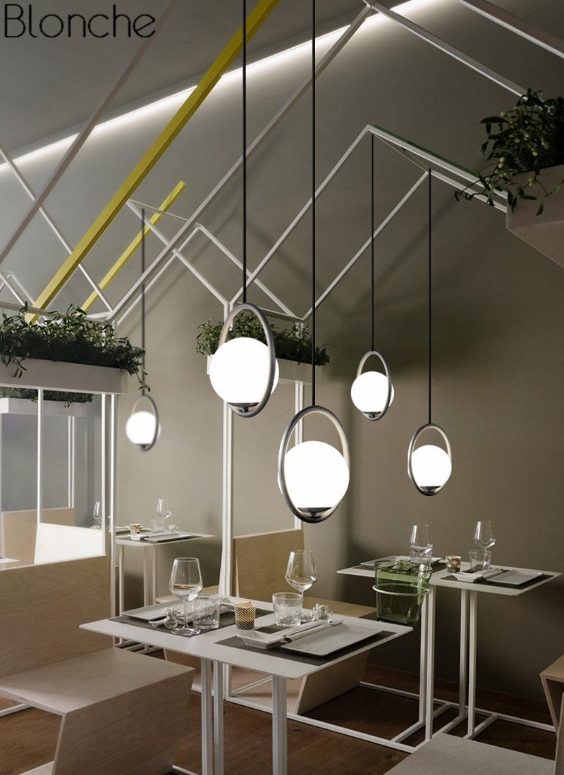 Modern Nordic Shaped Pendant Lights