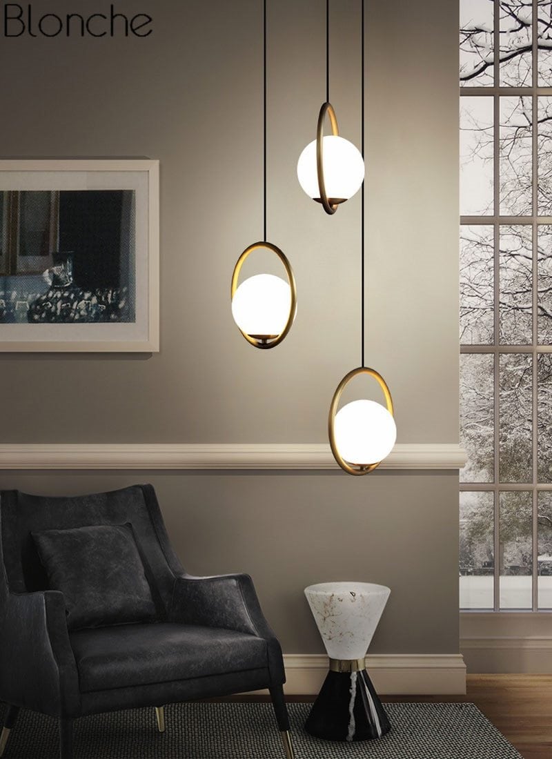 Modern Nordic Shaped Pendant Lights