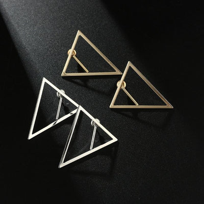 Le Fragment | Boucle d'oreille minimaliste triangulaire