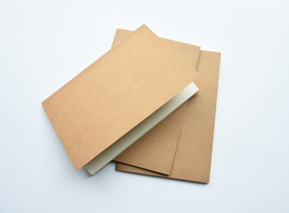 Carnet de croquis en papier kraft vintage 32K