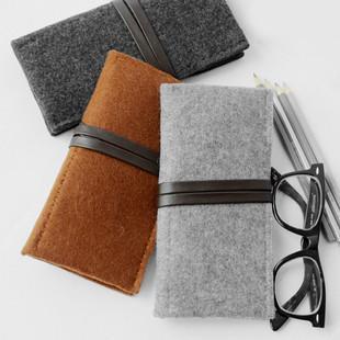 Felt Pencil Wraps and Cases - Multiple Colors
