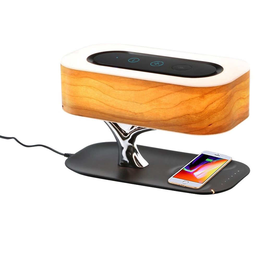 Light of Life | Minimalist Lamp with Wireless Bluetooth Speaker and Charger