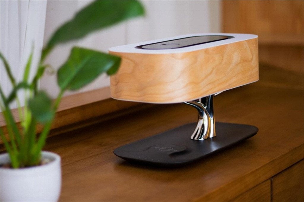 Light of Life | Minimalist Lamp with Wireless Bluetooth Speaker and Charger