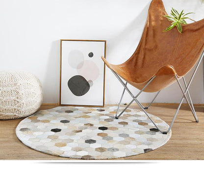 Tapis en peau de vache Serendipity 