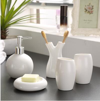 Minimalist Bathroom Accessories Set