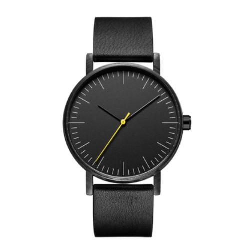Montres étanches en cuir véritable pour hommes, montres à quartz de luxe de marque supérieure pour femmes, montres de sport simples pour dames, montres unisexes