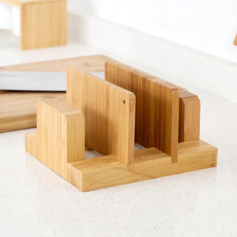 Étagère de cuisine en bois