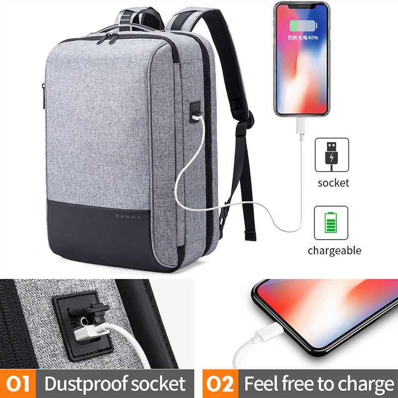 Business Backpack for 17" Laptop